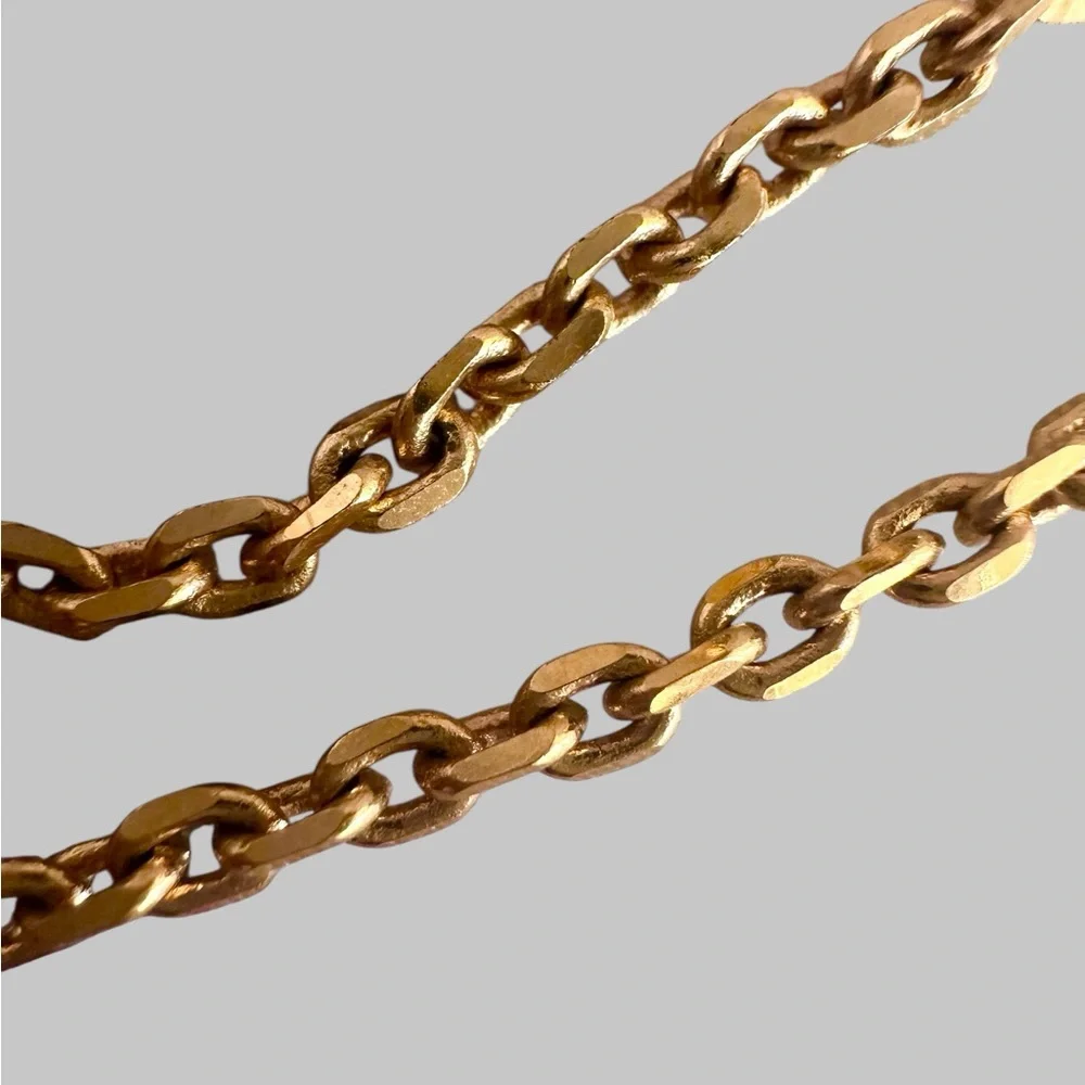 Chanel Necklace Black Resin